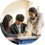 선생님과 학생들 사진