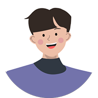 한창민 학생 일러스트