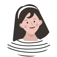 박지우 학생 일러스트