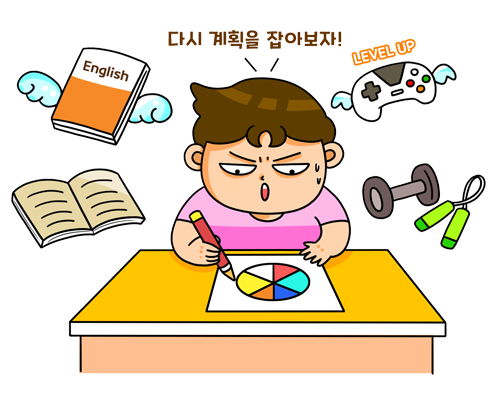 계획은 완벽, 실천은 내일부터 이미지